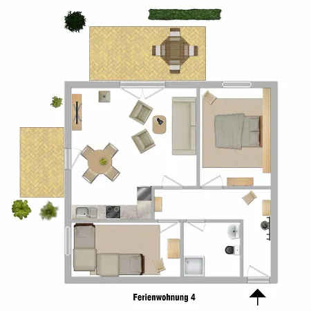 4 Reetdachhaus Diplomatenweg 1 Cc Holiday home Kolpinsee